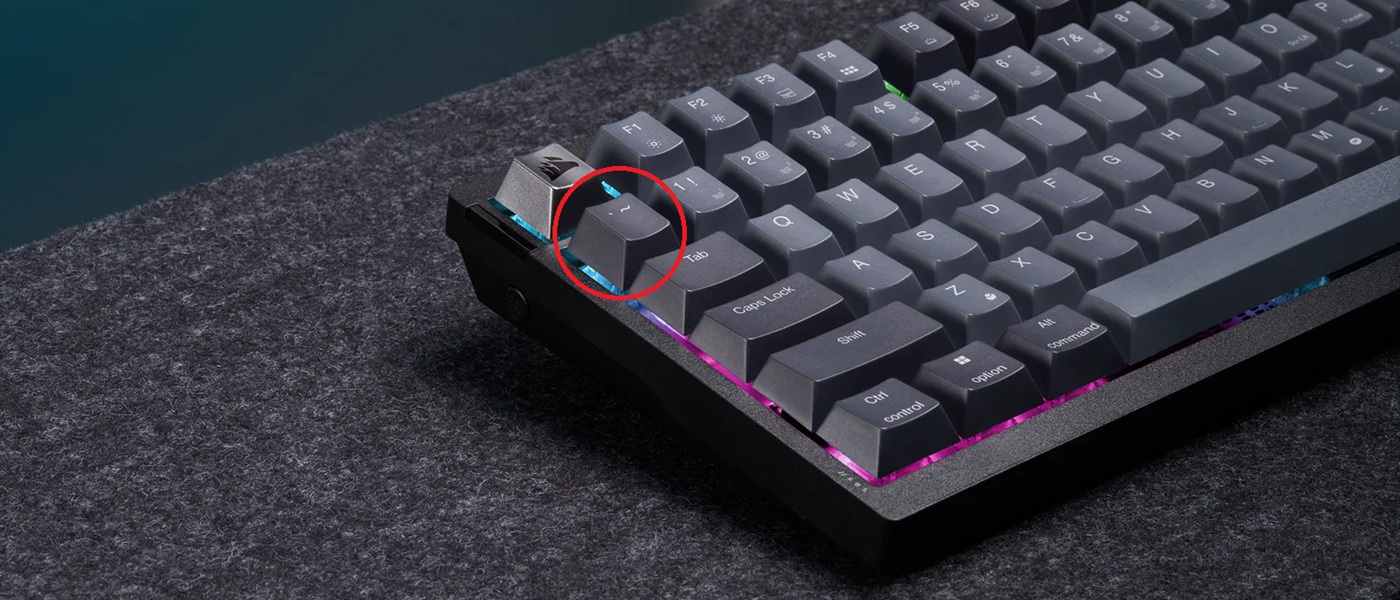 Klávesa pro otevření konzole v CS2